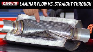 Tech Tip StraightThrough Mufflers vs Laminar Flow Mufflers [upl. by Rehpotsirhcnhoj]