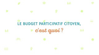 Mode demploi du Budget Participatif Citoyen 4 [upl. by Eirehc]