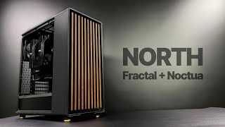 Fractal Design North  Blackout PC Build l Noctua NHD15  Radeon RX 7900 XT [upl. by Burlie578]