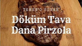 Döküm Tavada Dana Pirzola [upl. by Aizti]