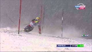 Ivica Kostelic wins slalom in Flachau 2011 Full HD [upl. by Radferd]