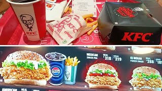 KFC Caribbean Spicy Zinger Burger Review  KFC International Burger Festival 2024 [upl. by Bull]