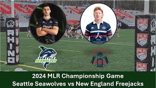 Seattle vs New England  LIVE Reaction amp Commentary  MLR Championship Final  04 Aug 2024 [upl. by Akinad]