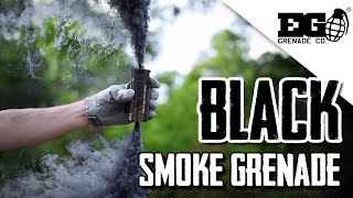 TWIN VENT  Black Smoke Grenade  Smoke Bomb  Smoke Effect [upl. by Ssilem]