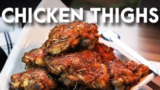 Crispy Baked CHICKEN Thighs [upl. by Mikey]