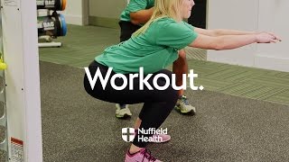 Better Bum Workout  Nuffield Health [upl. by Dnalyk52]