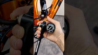 How to add air in rear shock setup mtb [upl. by Claud]