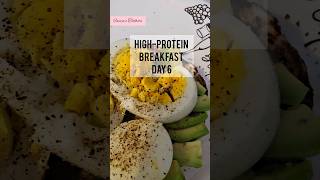 Avocado Egg Toast Recipe  HighProtein Breakfast Day 6 Healthy breakfast recipe shorts breakfast [upl. by Campman]