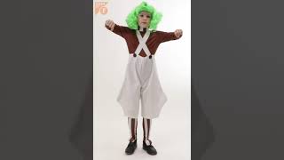 🍫Oompa Loompa Costume for Boys  Charlie and The Chocolate Factory  Made By Funidelia Shorts [upl. by Iew384]