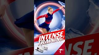 Figure Skaters’ Intense Training Revealed 🎿❄️ short youtubeshorts [upl. by Cassandra]