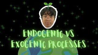 ENDOGENIC VS EXOGENIC PROCESSES  EARTH SCI X EMP TECH PETA [upl. by Moishe]