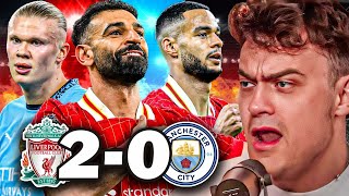 LIVERPOOL END MAN CITYS TITLE RACE LIVERPOOL 20 MAN CITY REACTION [upl. by Yerfdog522]