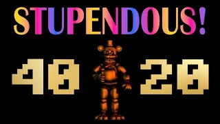 FNAF UCN 4020 MODE GUIDE  FIVE NIGHTS AT FREDDYS ULTIMATE CUSTOM NIGHT [upl. by Nnylirret]