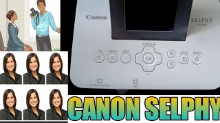 How to use CANON SELPHY for ID Photos  Print ID Photos [upl. by Maude410]