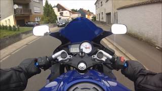 Yamaha YZF R125 Crash [upl. by Gaspar547]