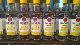 Bacardi Limon Rum 180ml price 270Alcohol428West bangal India 2024 [upl. by Kosey]