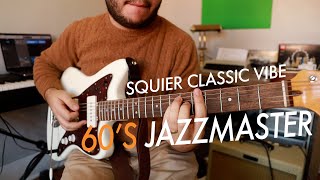 The BEST Jazzmaster under 1000 Squier Classic Vibe 60s Jazzmaster LongTerm Review [upl. by Annawot521]