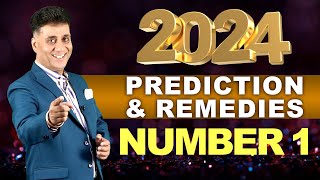 2024 Prediction amp Remedies for Number 1 I Numerology I Arviend Sud [upl. by Nesyaj]