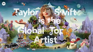 SPOTIFY  2023 Wrapped  Taylor Swift Global Top Artist of the Year [upl. by Chloris922]