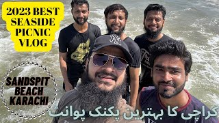 1st Picnic Vlog 2023 Sandspit Beach karachi [upl. by Bergmans743]