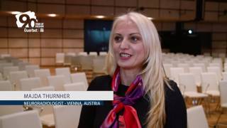 ECR 2017  Majda Thurnher on Guerbets 90 years celebration [upl. by Aicertal149]