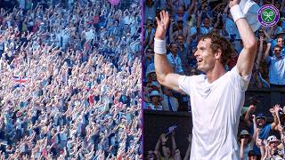 Incredible SCENES from Andy Murrays 2013 Wimbledon win [upl. by Amery]