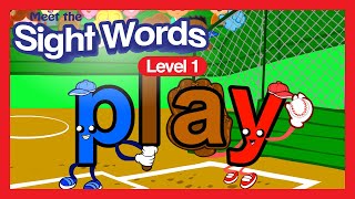 Meet the Sight Words  Level 1 FREE  Preschool Prep Company [upl. by Llenrub]