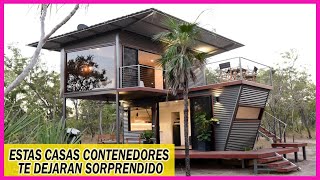 Casa Contenedores En Serio Puedo Tener una Hermosa Casa usando Contenedores marino Casa Container [upl. by Euqinamod]