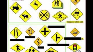 Learn Traffic Signs Rules of the Road 7b [upl. by Assenahs]