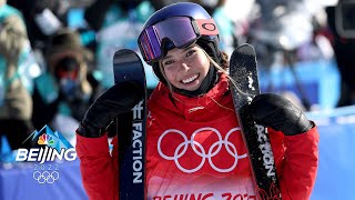 Eileen Gu dominates womens halfpipe for second gold medal  Winter Olympics 2022  NBC Sports [upl. by Damali]