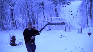 Mossberg 590 A1 Snow Removal [upl. by Pain686]