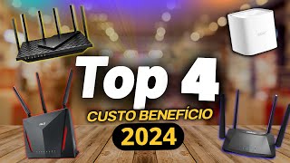 Qual Melhor ROTEADOR de 2024  Os 4 Melhores ROTEADOR WIFI de 2024 [upl. by Leoni957]