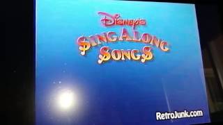 Disneys Sing Along Songs 1990 Promo from Under the Sea [upl. by Tyrus]