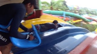 Kamikaze Racer Water Slide at Melaka Wonderland [upl. by Zamir]