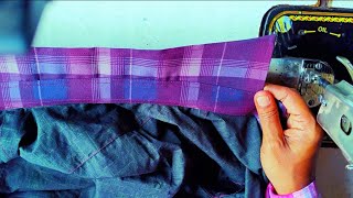 Shirt stitching full video l perfect stitching easy stepsl சட்டை தைப்பது எப்படி [upl. by Mosora]