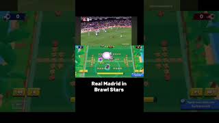 Real Madrid in Bralw Stars bs gaming realmadrid football memes shorts brawlstars brawl [upl. by Eirual]