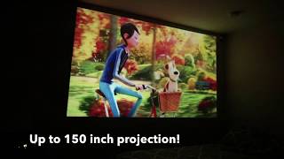 AAXA M5 Micro Projector  Unboxing amp Review [upl. by Eceirehs7]