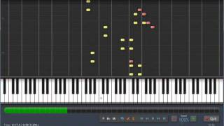 BIG theme  Big  Movie   Synthesia Piano Tutorial [upl. by Alled]