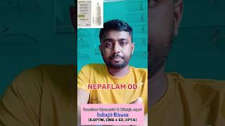 Nepaflam OD Nepafenac eye drop  NSAIDS EYE DROP [upl. by Clovah]