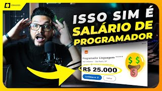 QUAL LINGUAGEM DE PROGRAMAÇÃO QUE MAIS PAGA BEM NO BRASIL 😱 [upl. by Ritz]