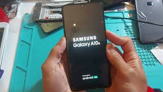 como formatar Samsung Galaxy A10 A10s Hard reset Restaurar desbloquear senha [upl. by Alleb]