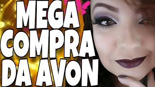 MEGA COMPRA DA AVON  POR TATIANE CALININ [upl. by Llib860]