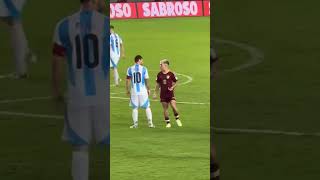 soteldo vs Messi [upl. by Tull]