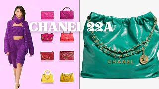 CHANEL 22A  CHANEL 22A BAGS 😱 [upl. by Hanima]