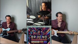 Bruno Mars  Locked Out of Heaven guitarcover basscover drumcover brunomars [upl. by Folberth]