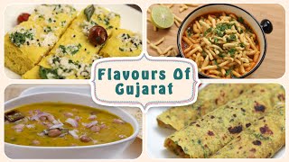 Flavours Of Gujarat  Popular And Easy To Make Gujarati Recipes  Rajshri Food [upl. by Leahcar]