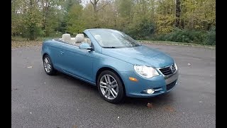 2008 Volkswagen Eos 2 0 T KomfortWalk Around VideoIn Depth Review [upl. by Dilks]