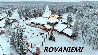 Santa Claus Village just before Christmas  Rovaniemi Lapland Finland Europe  Arctic Circle [upl. by Sayers]