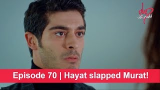 Pyaar Lafzon Mein Kahan Episode 70  Hayat slapped Murat [upl. by Jen]