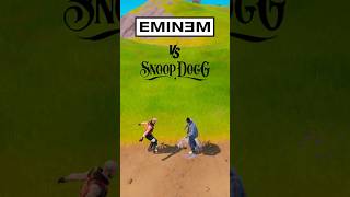 Eminem VS Snoop Dogg  Whos Wins in Fortnite [upl. by Aidekal]